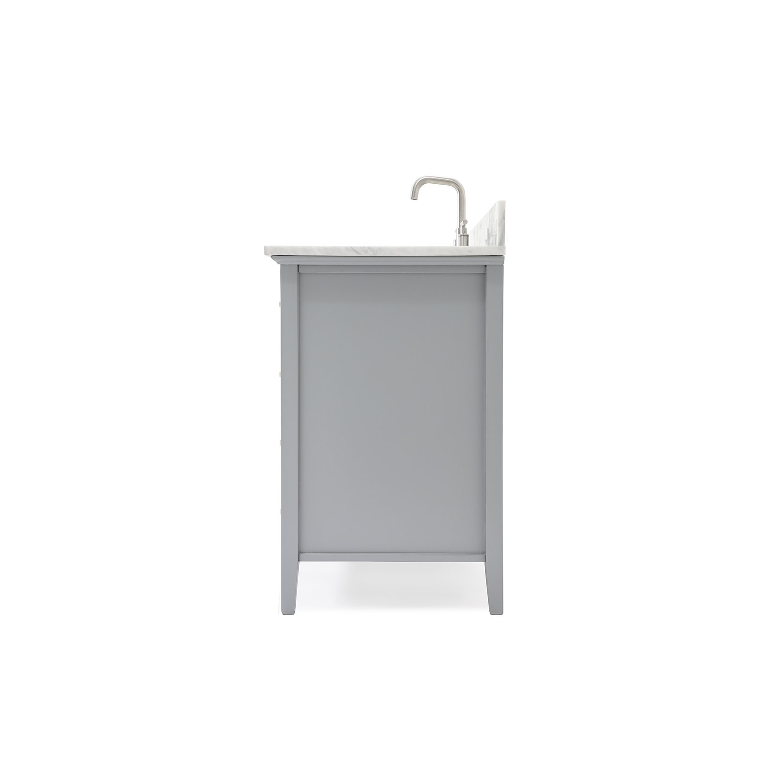 55'' Single Bathroom Vanity, Gray