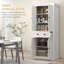 Armoire de cuisine de style campagnard HOMcom