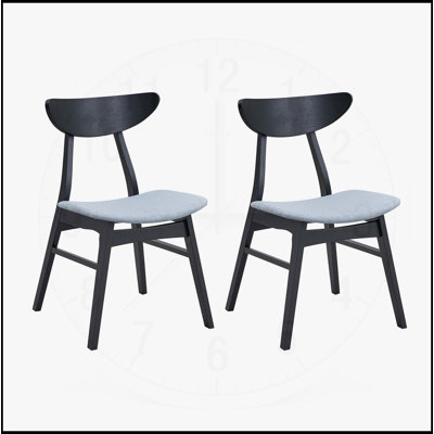 Wooden Dining Chairs Set of 2