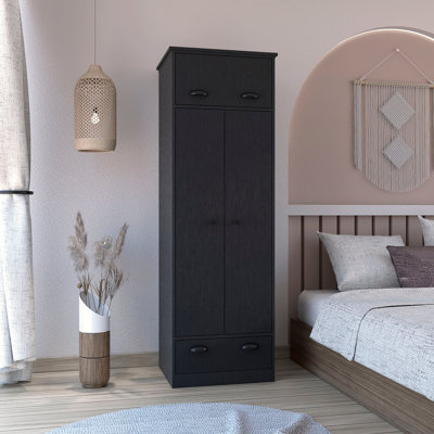 Tifton Armoire with Hinged Drawer, 2-Doors and 1-Drawer-Bedroom
