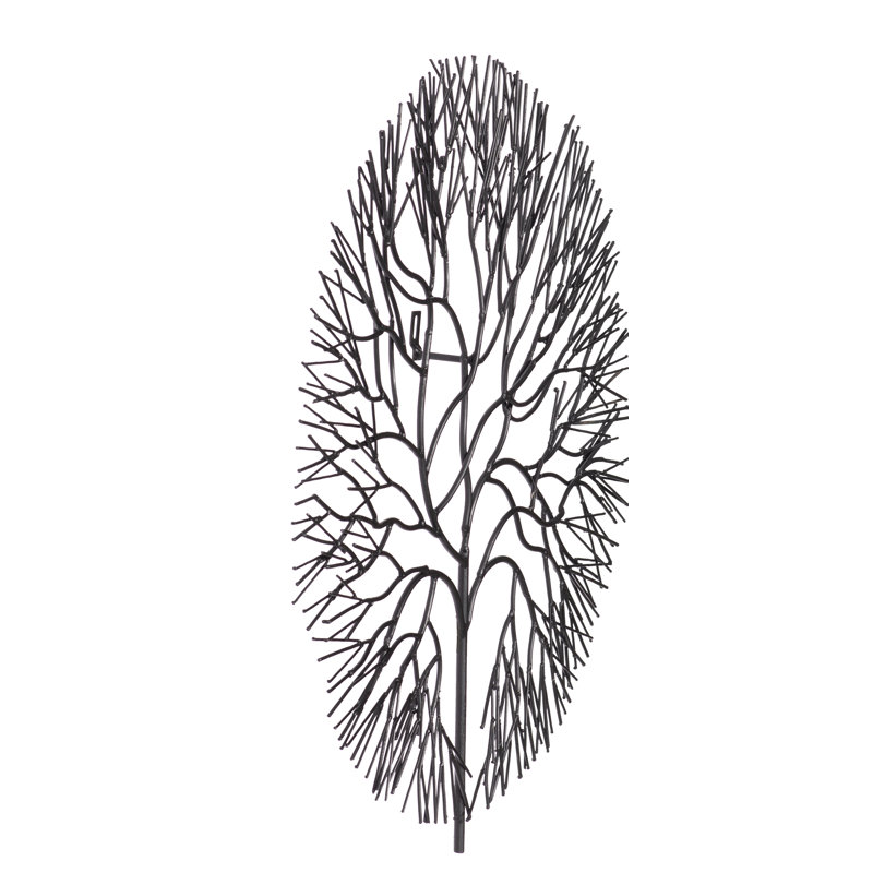 Wire Tree Wall Décor, 25" H x 24" W x 2" D