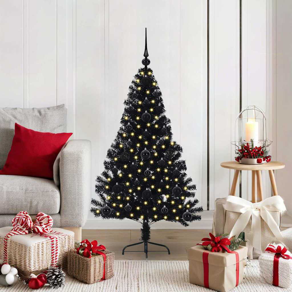 Artificial Pre-lit Christmas Tree PVC