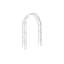 Arche de jardin polyvalente en métal pour diverses occasions et support pour plantes