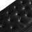 Upholstered tufted button storage bench