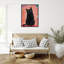 «Candy Cat the Star» par Isaam, reproduction d'art sur toile encadrée-805294467