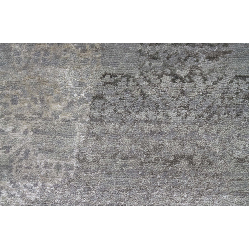 Hand Woven Wool Area Rug, Rectangle 2' x 3'