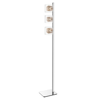 Kidsgrove 152cm Traditional Floor & Table Lamp Set