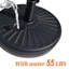 Socle de parasol autoportant en plastique pour patio Colleen
