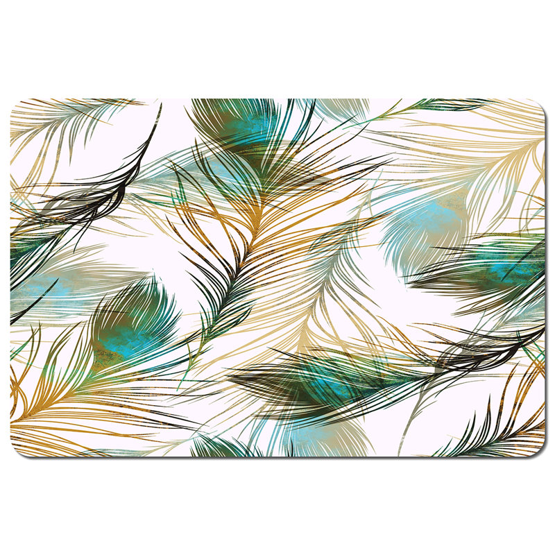 Murakami Cork Abstract Rectangle Placemat