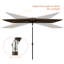 Parasol de marché rectangulaire 10' x 6,5'-66223635