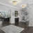 Aubreey Modern Crystal Ceiling Light Fixture, Flush Mount Crystal Chandelier, Crystal Ceiling Fixtures for Kitchen Bedroom Living Room G9 Socket-356745449-383817339