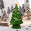 Arbre de noël en céramique pré-éclairée