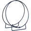 Deatsville Metal Log Rack-1838550044