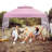 10'x17.6' Outdoor Instant Pop-up Canopy Tent Dual Half Awnings Adjust Patio Black-112708131