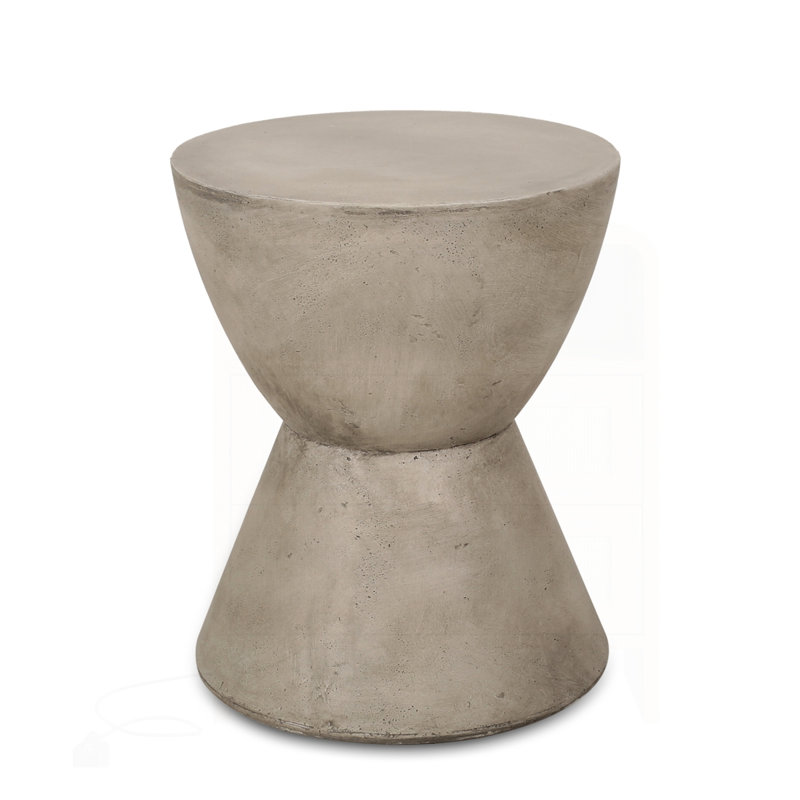 Outdoor LightWeight Concrete Side Table