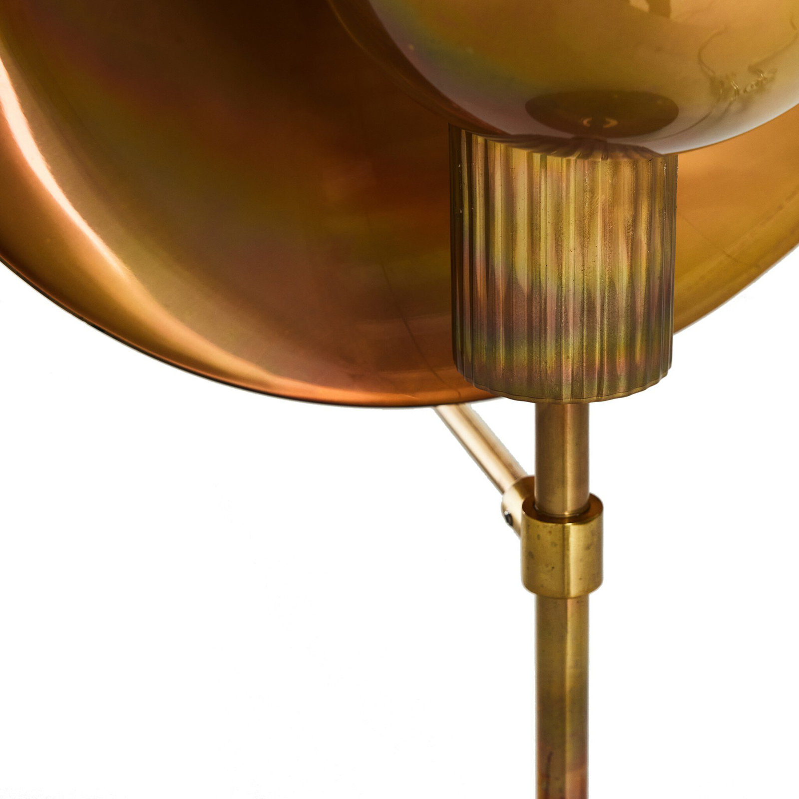 Engel Table Lamp-Burnt Brass