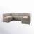 Brandt Symmetrical Modular Corner Sectional-443287490-443287491