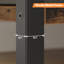 168cm H x 34.8cm W Metal Bookcase-975218478