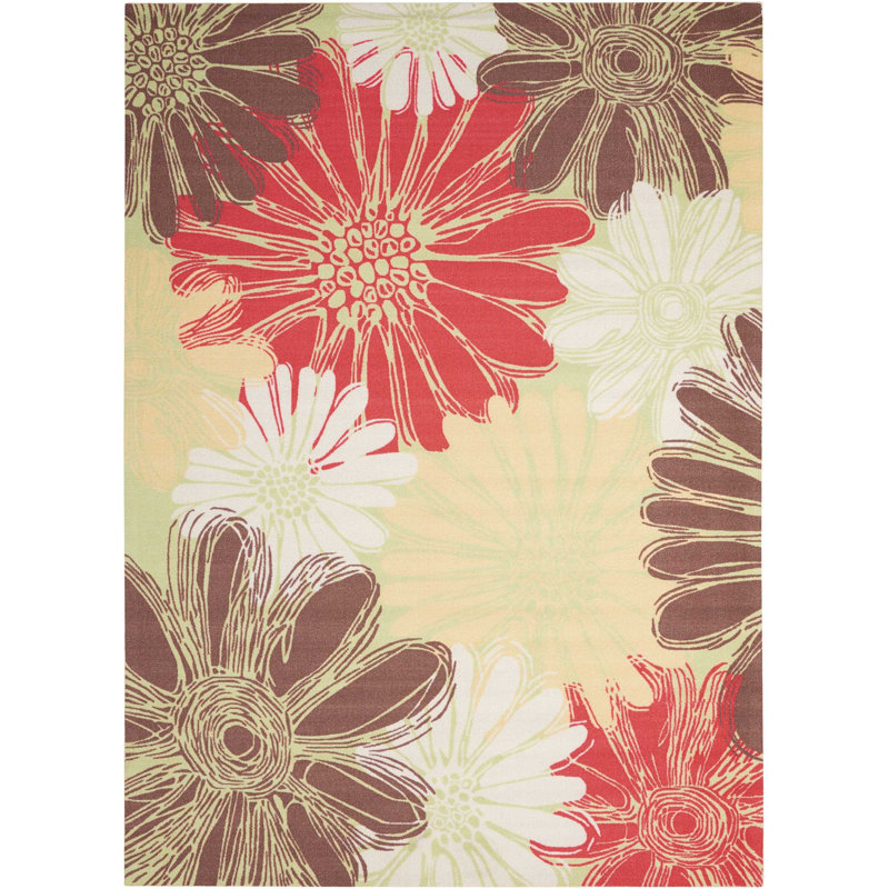 Yvona Indoor / Outdoor Rug, Rectangle 5'3" x 7'5"