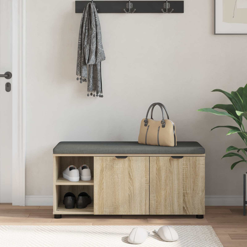 Storage Bench, Sonoma Oak
