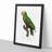 Yellow-Crowned Amazon Parrot by F. Levaillant - Picture Frame Graphic Art Print-55641347-55641348