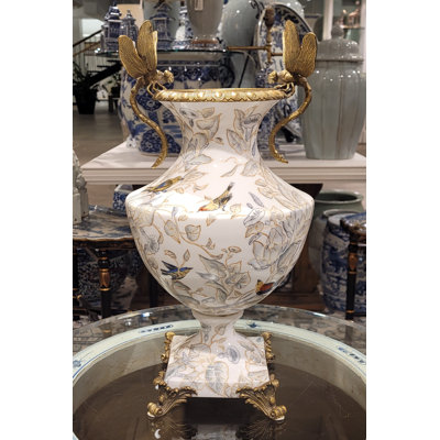 Vase de table en céramique fabriqué à la main