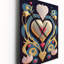 Jayashree - Horloge murale abstraite romantique-996534135