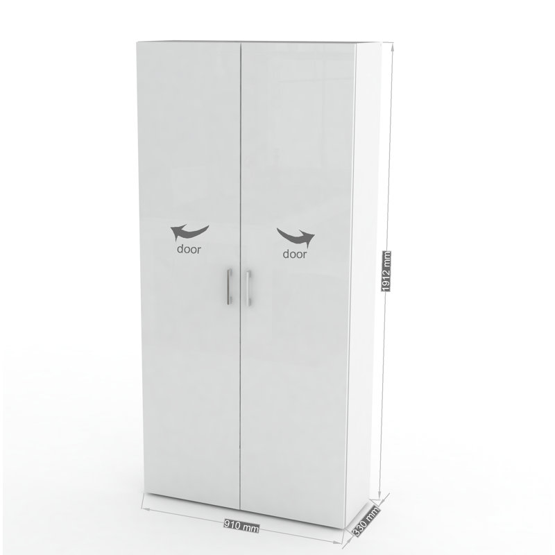 32 Pair Shoe Storage Cabinet