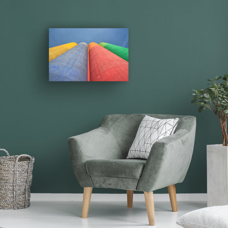 Œuvre d'art sur toile, bol Ali Ayer, H 12 po x l 19 po
