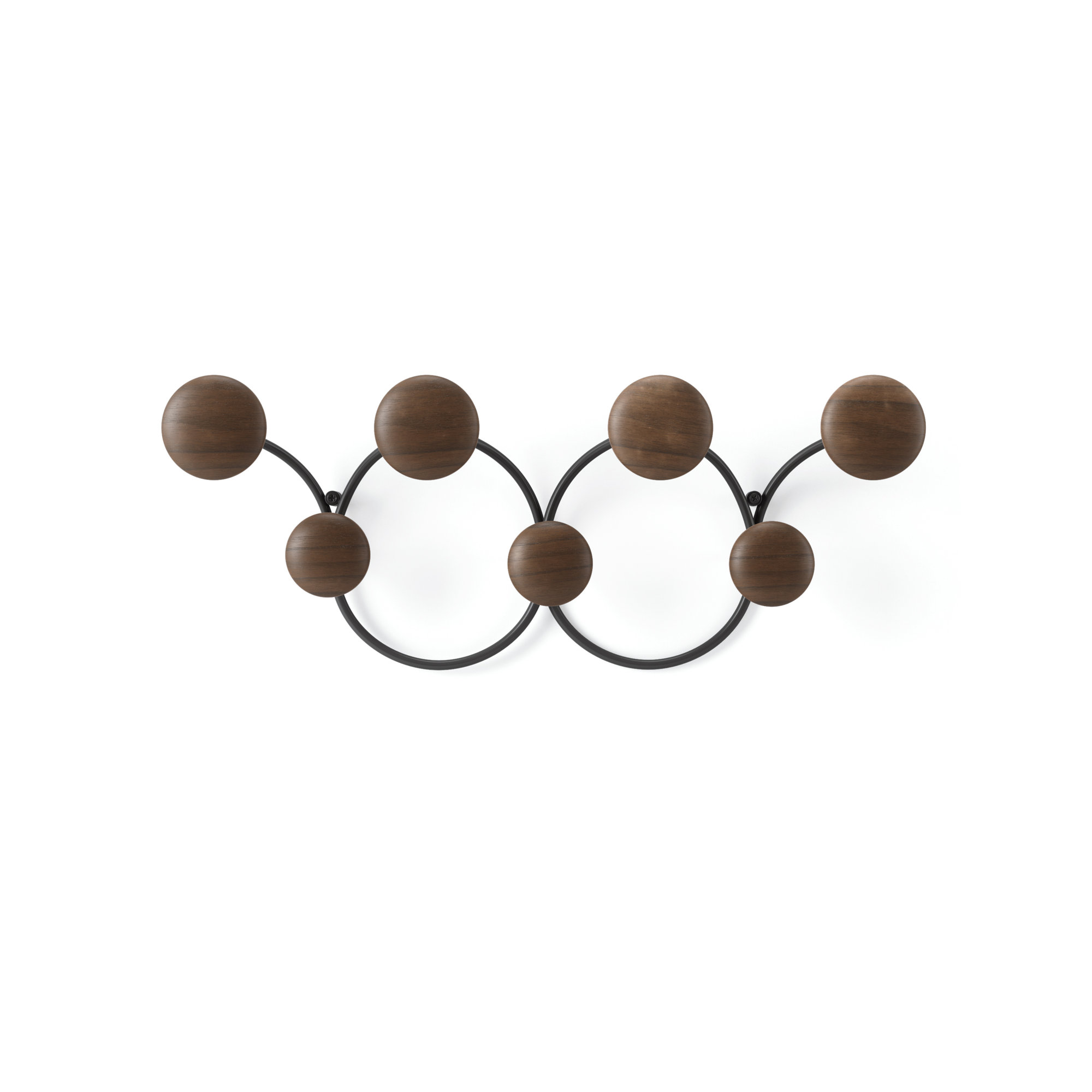 Steel Wall Hook, Black