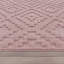 Tapis intérieur / extérieur rose tissé à la machine Isaura-181196657