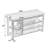 A Height-Adjustable Long Shoe-Changing Bench,Made Of Natural Rubberwood,Comes With A Comfortable Seat,Concealed Storage Space And Large Storage Compartments, Featuring Charcoal-Grained Wood-321712559