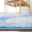 Tapis bleu / gris Arvillia802-193078920