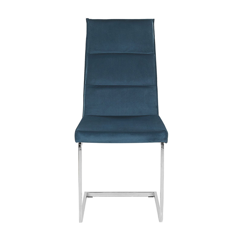 Bruno Upholstered Dining Chair, Blue