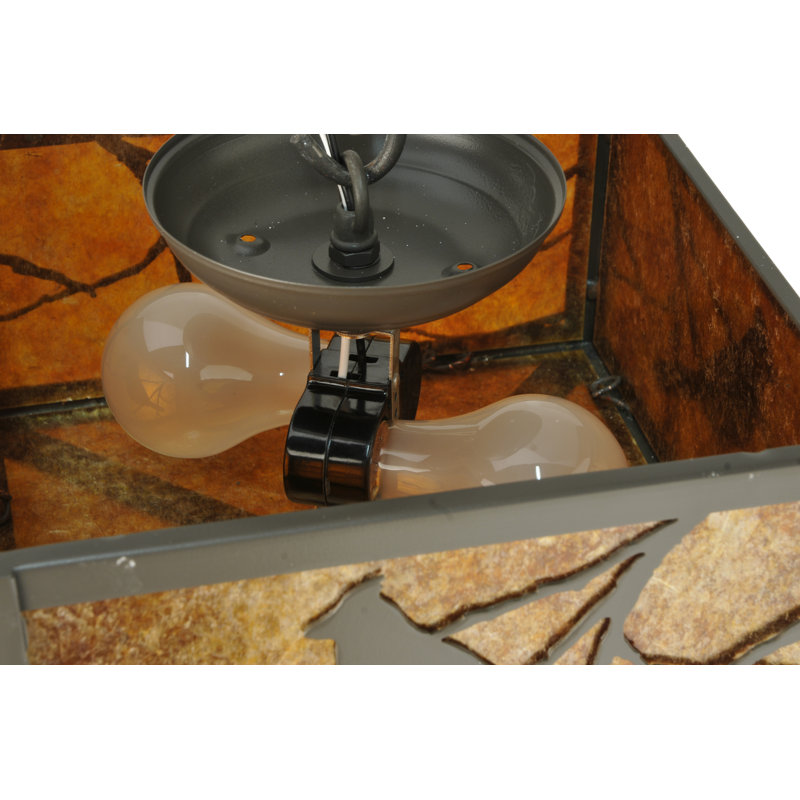 Rustic Lodge 2 - Light Flush Mount