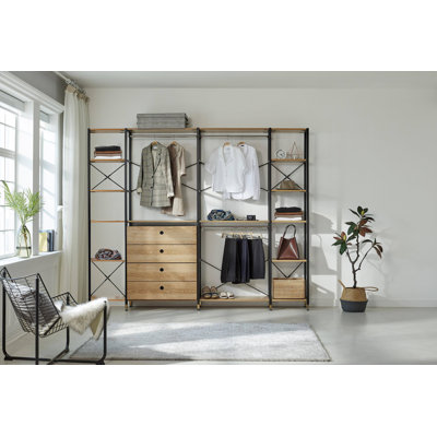 Aceline Closet System Can Be Cut to Fit Your Space