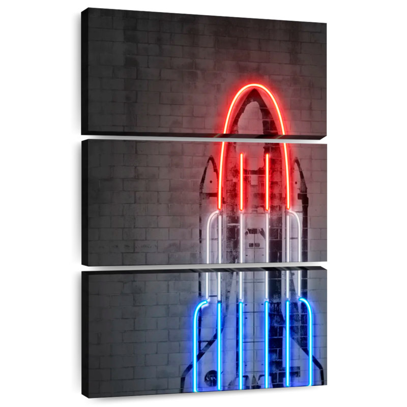 Oberle Rocket Agenda, 57" H x 36" W