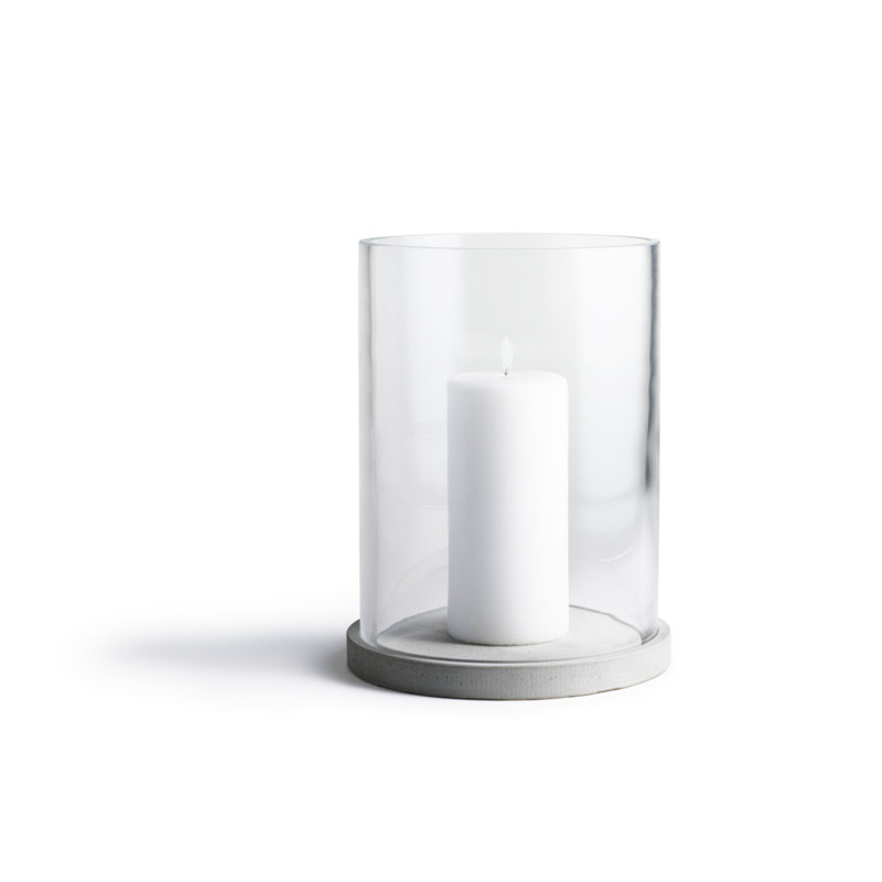 Möja Candle Lantern, Clear/Natural