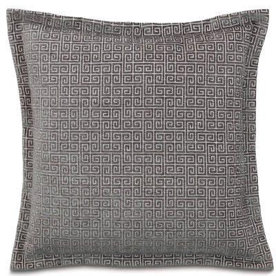Raelynn Gray/Ivory Polyester Piece Sham
