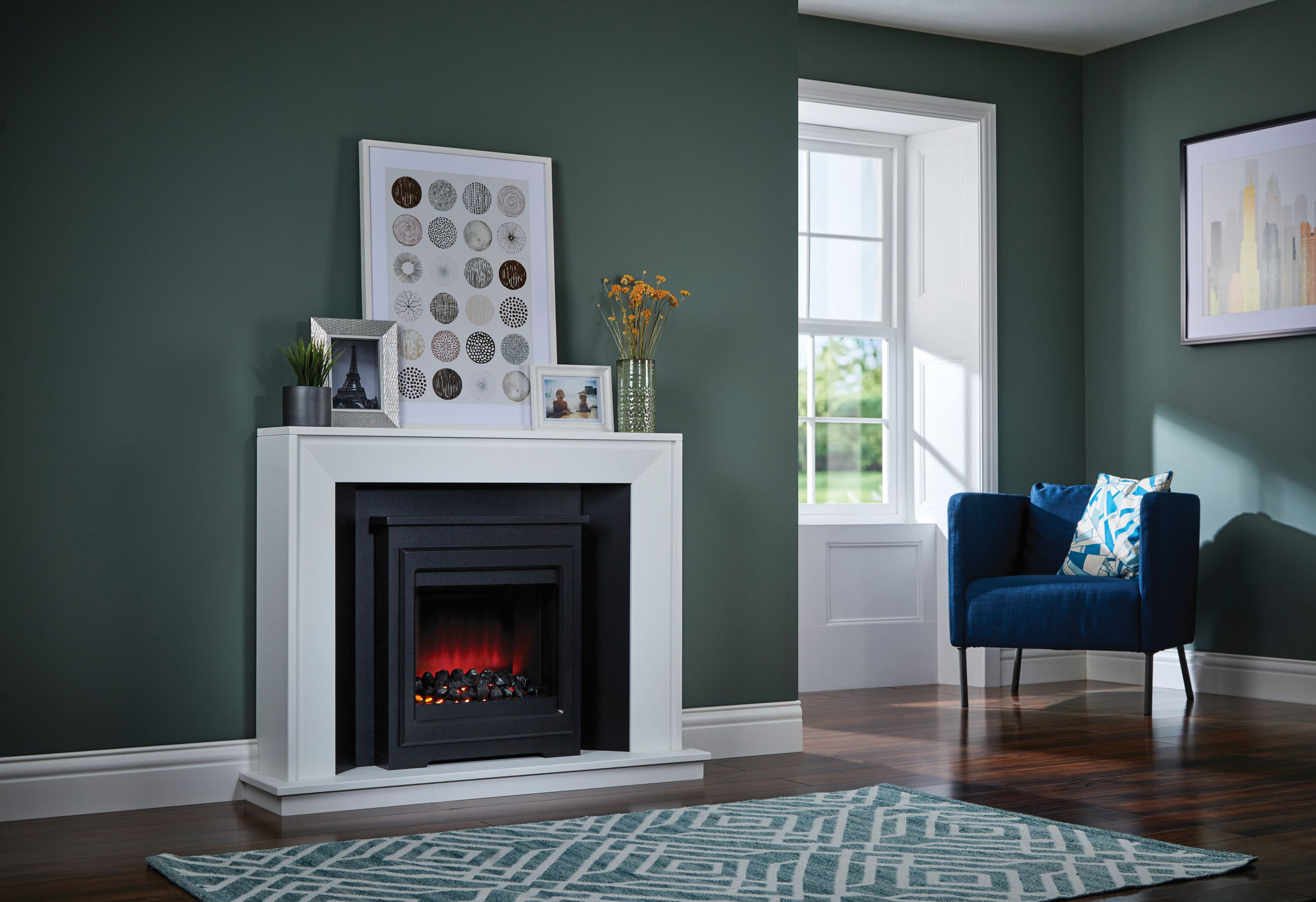 Suncrest Mayford Electric Fire Suite | Wayfair.co.uk