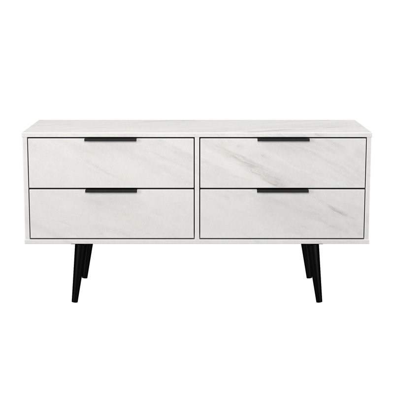 Turah 115cm W 4 - Drawer Chest of Drawers