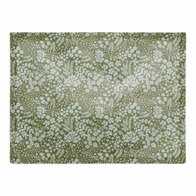 Polyester Floral Rectangle Placemat
