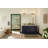 3-Light Natural Brass Bath Vanity Light with Clear Glass Shades-229178100
