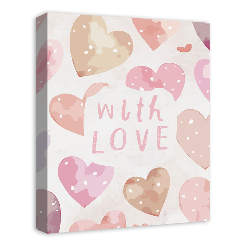 Avec amour sur toile
