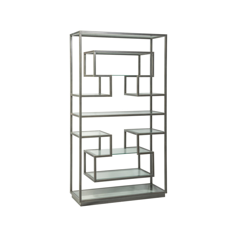 45"W x 18"D x 83"H  Metal Designs Holden Etagere, St. Laurent