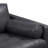 Napa 88.5'' Full-Grain Genuine Italian Leather Sofa-627265900