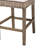 Radele Upholstered Counter Stool with Solid Wood Frame