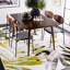 Tapis floral noir / vert Forbell-1104684516