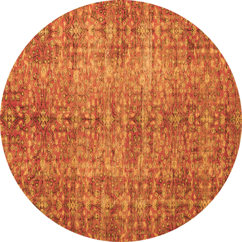 Chalena Oriental Indoor Rug, Round 7'