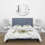 Ensemble de housse de couette Anemone Bouquet Flower with Eucalyptus Branches II - Traditional-66388397
